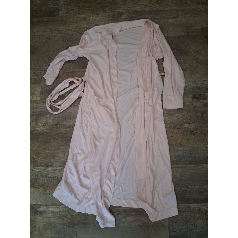 Lands End Lightweight Robe Baby Pale Pink